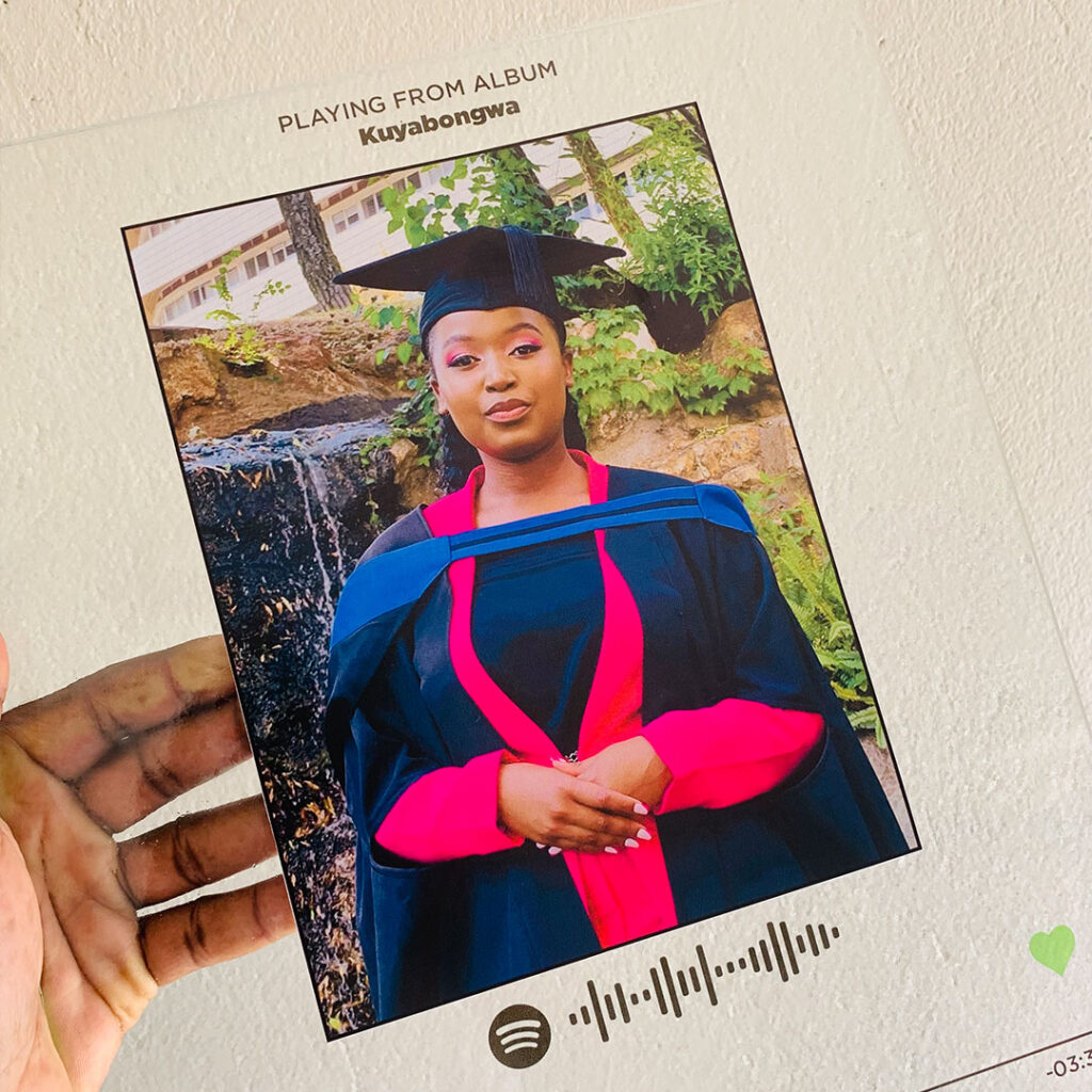 A3 Music Plaque Glass Plaque SA