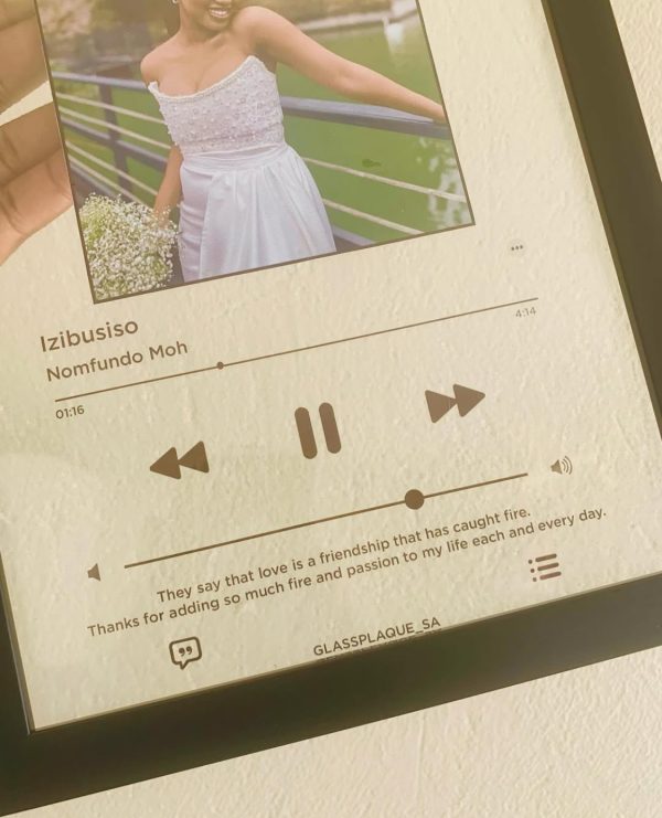 A4 Framed Music Plaque - Image 3