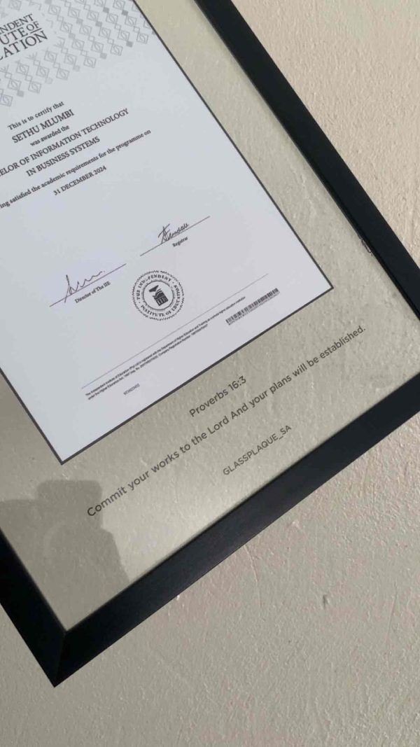 Graduation Plaque - Image 7